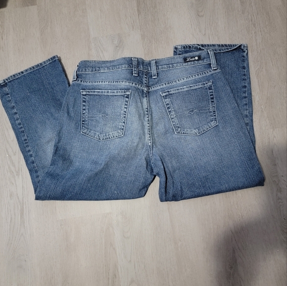 Lucky Brand Classic Rider Crop Jeans - Picture 2 of 3